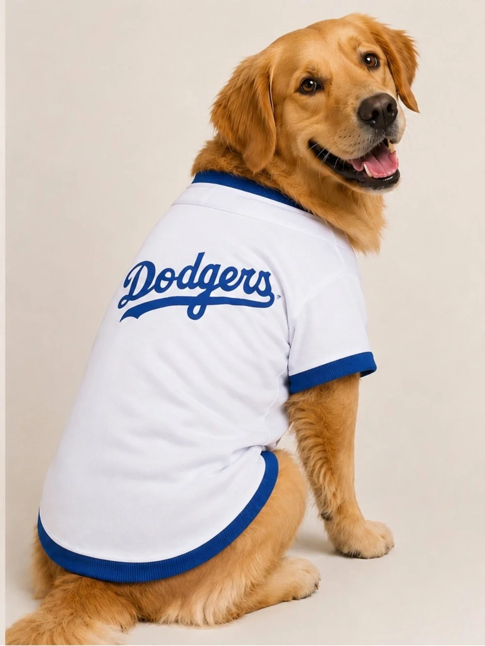 NWT [Sporty K9] Los Angeles Dodgers MLB Dog Jersey Officially Licensed Sz Large